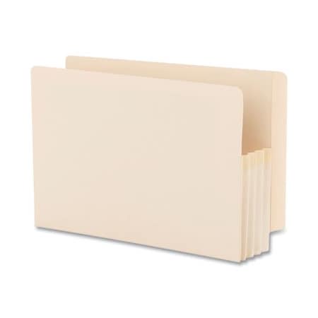 Smead Smead, MANILA END TAB FILE POCKETS, 3.5in EXPANSION, LEGAL SIZE, MANILA, 25PK 76124